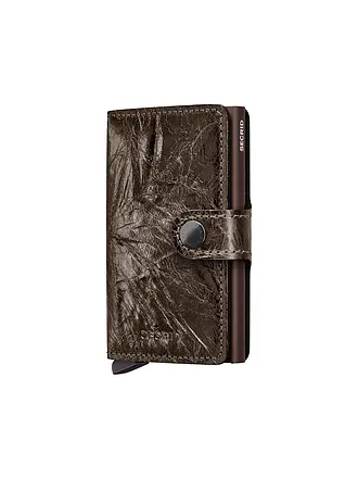SECRID | Geldbörse - Miniwallet Crunch pink | braun